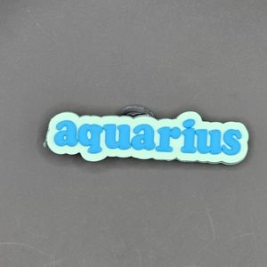(5/$15) Aquarius Croc Charm